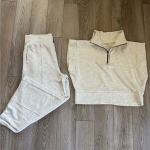 DANSKIN heather grey set
